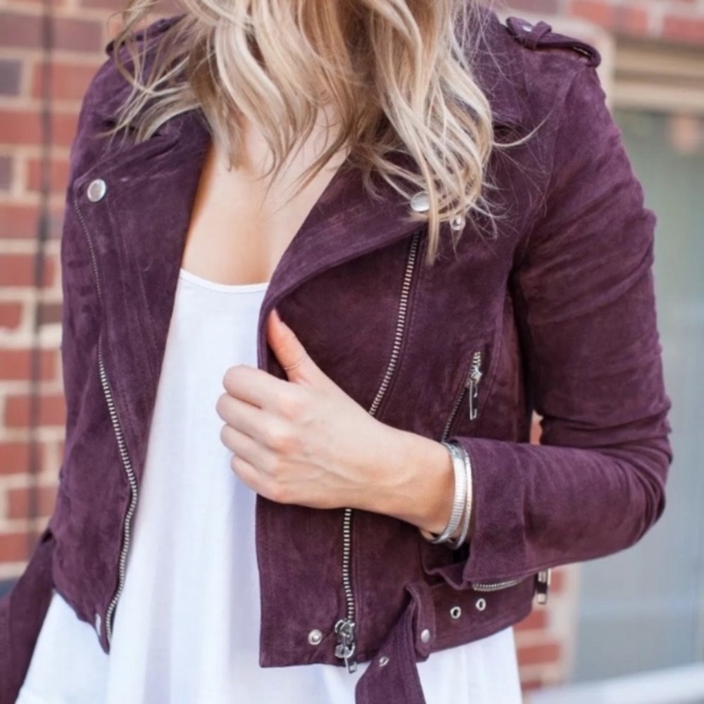 Blank NYC Morning Suede Moto Jacket - Picture 6 of 16